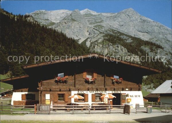 Engalm Kas Souvenir Laden Rasthütte Karwendel