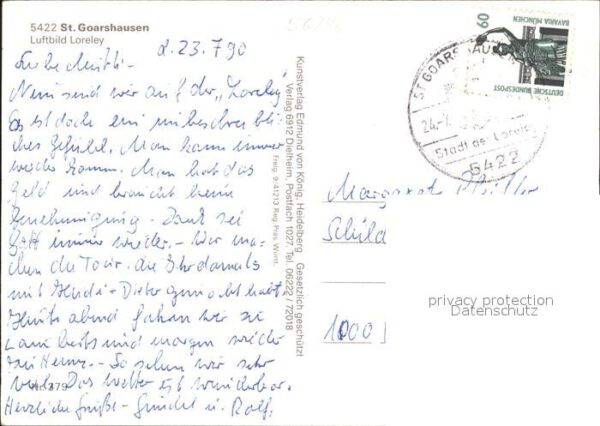 St Goarshausen Loreley Felsen Fliegeraufnahme – Bild 2