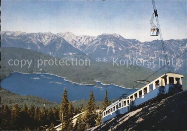Eibsee Bayerische Zugspitzbahnen Alpenpanorama