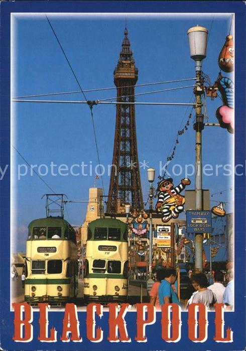 Blackpool Holiday Resort Tower Tramway