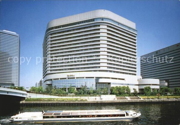 Osaka Hotel New Otani Ausflugsboot Architektu
