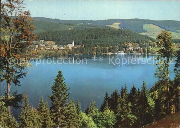 Titisee Panorama Höhenluftkurort Wintersportpla