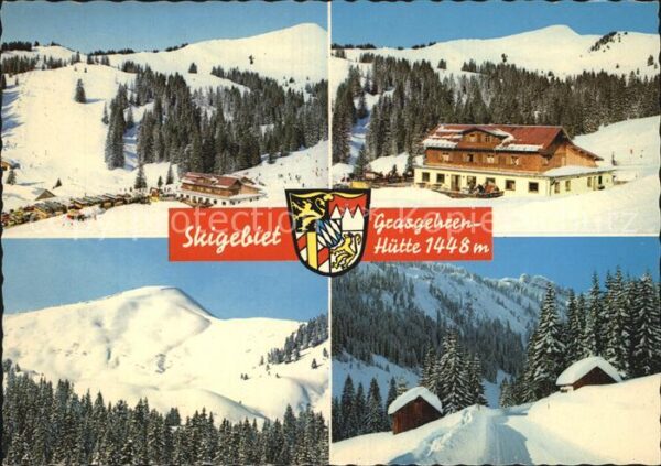 Obermaiselstein Skigebiet Grasgehrenhütte Winterpanoram