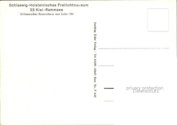 Rammsee Kiel Schleswig Holsteinisches Freilichtmuseu – Bild 2
