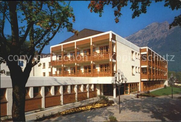 Bad Reichenhall Kurklinik Prinzregent Luitpold Alpenbli
