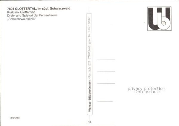 Glottertal Schwarzwaldklinik Glottertal Kurklinik – Bild 2