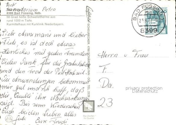 Bad Fuessing Kurzentrum Kurmittelhaus Kurklinik Nied – Bild 2
