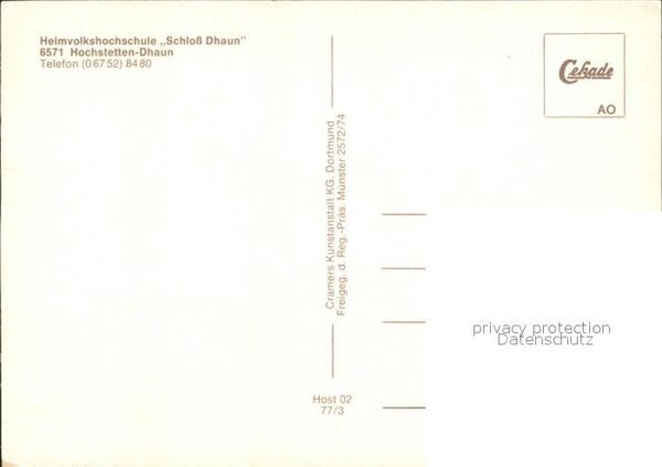Dhaun Heimvolkshochschule Schloss Dhaun Flieg – Bild 2