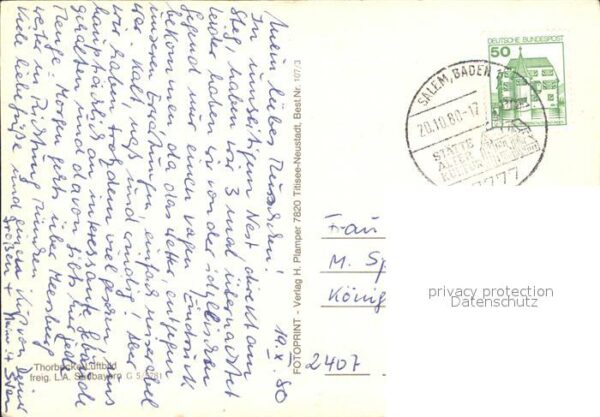 Dingelsdorf Thorbecke Luftbild G 5/5781 – Bild 2