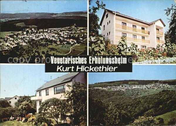 Kemmenau Vegetarisches Erholungsheim Kurt Hicket