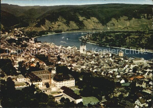 Boppard Rhein Panorama Die Perle des Rheins Fliegerau