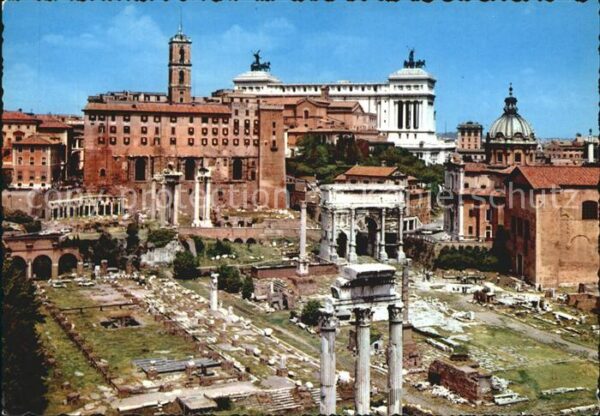Roma Rom Foro Romano Römisches Forum Antike Stät
