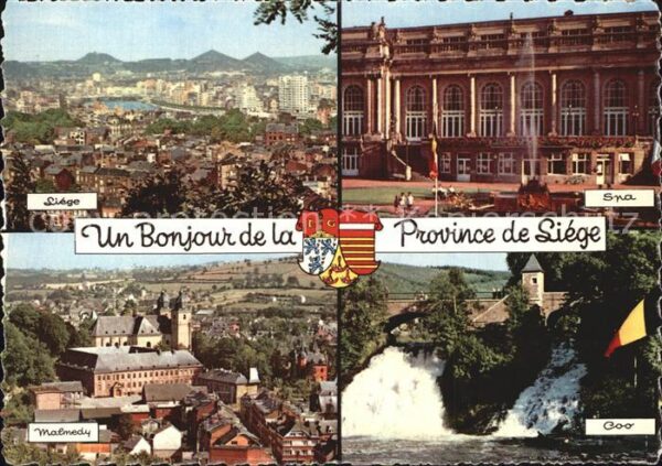 Liege Luettich Villes de la Province de Liege Spa Malm