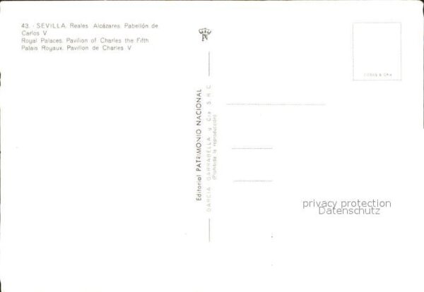 Sevilla Andalucia Reales Alcazares Pabellon de Carlos V – Bild 2