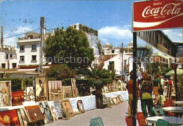 Torremolinos Rincon de los artistas Strassenkünstler