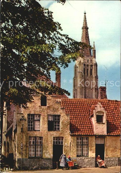 Brugge Kantwerksters aan't werk Spitzenklöpple