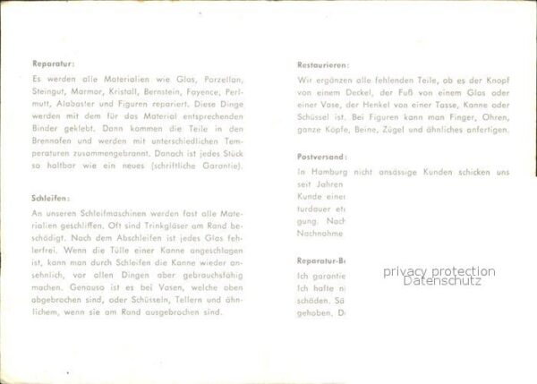 Hamburg Porzellan Klinik City Handwerk – Bild 2