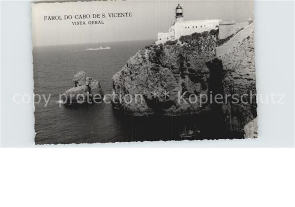 Cabo Da Roca Farol Leuchtturm Felsenküste