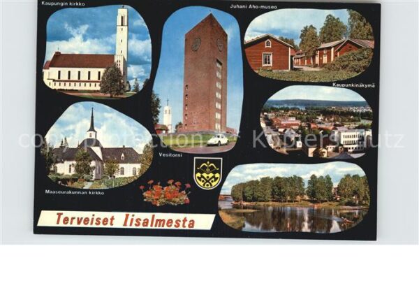 Iisalmi Kirrko Museo Kaupunkinäkymä Vesitorni