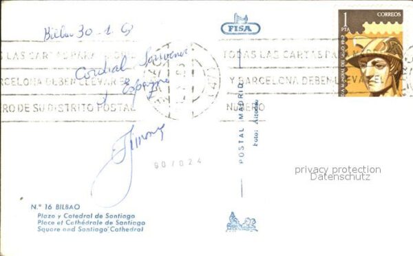 Bilbao Espana Plaza y Catedral de Santiago – Bild 2
