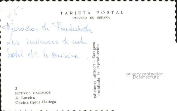 Zaragoza Saragossa Espana Cocina tipica Gallega – Bild 2