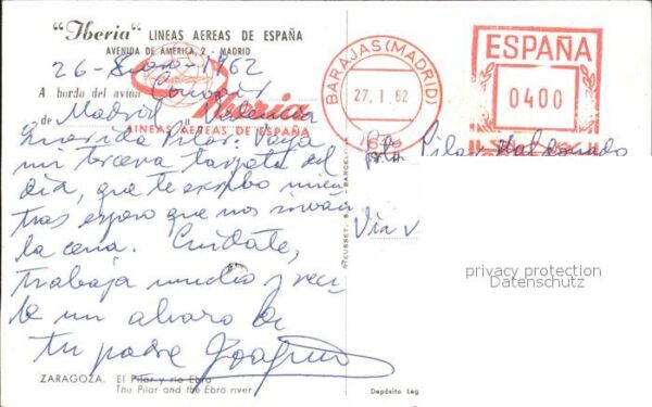 Madrid Spain Fliegeraufnahme Iberia Avenida de Ameri – Bild 2