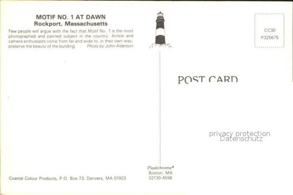 Rockport Massachusetts Motif No. 1 At Dawn – Bild 2
