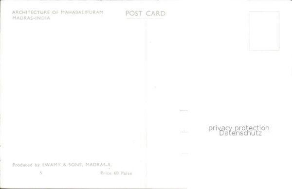 Madras Tamil Nadu Nahabalipuram – Bild 2