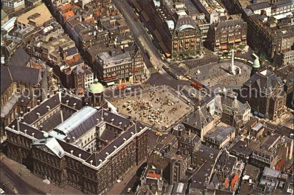 Amsterdam Niederlande Fliegeraufnahme het Koninklijk Paleis o