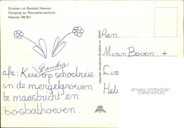 Hoeven Fliegeraufnahme Camping – Bild 2