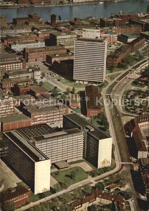 Ludwigshafen Rhein Fliegeraufnahme BASF-Hochhaus