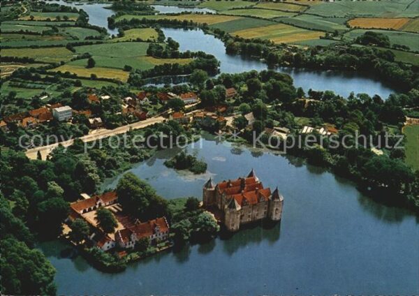 Gluecksburg Ostseebad Fliegeraufnahme Schloss