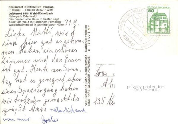 Wald-Michelbach Restaurant Birkenhof – Bild 2