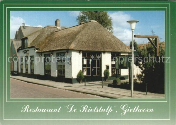 Giethoorn Restaurant De Rieststulp Pension de Beu