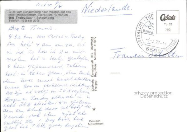 Tholey Theley Fliegeraufnahme Meditationszentrum Exer – Bild 2