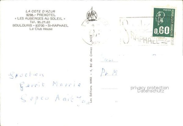 St Raphael Prexotel Boulouris – Bild 2