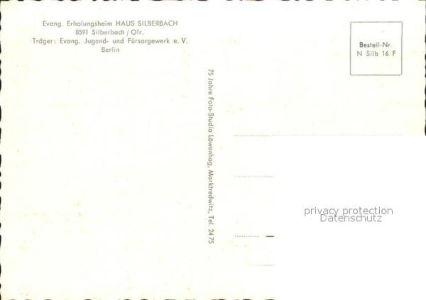 Silberbach Wieda Erholungsheim Haus Silberbach – Bild 2