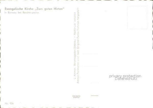 Ramsau Berchtesgaden Kirche zum guten Hirten – Bild 2