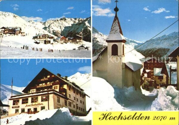 Hochsoelden Kirchenpartie Skigebiet