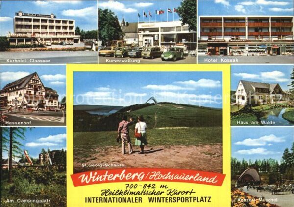 Winterberg Hochsauerland Hotel Kossak Konzert-Muschel Kurhotel C