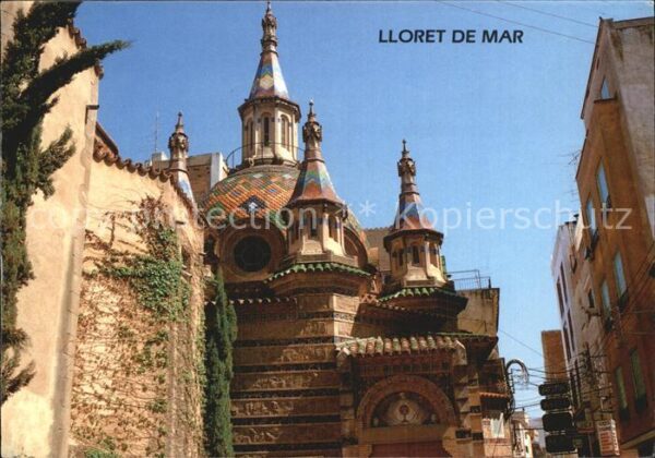 Lloret de Mar Ortspartie mit Kirche