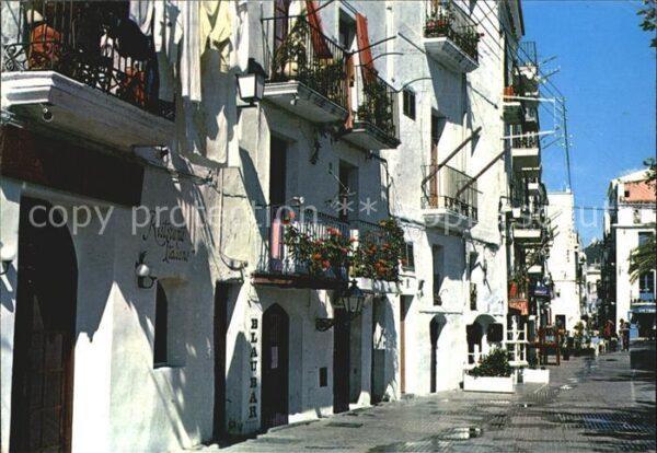 Ibiza Islas Baleares Calle tipica