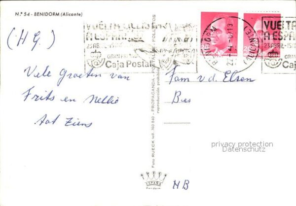Benidorm Gasse Treppen – Bild 2