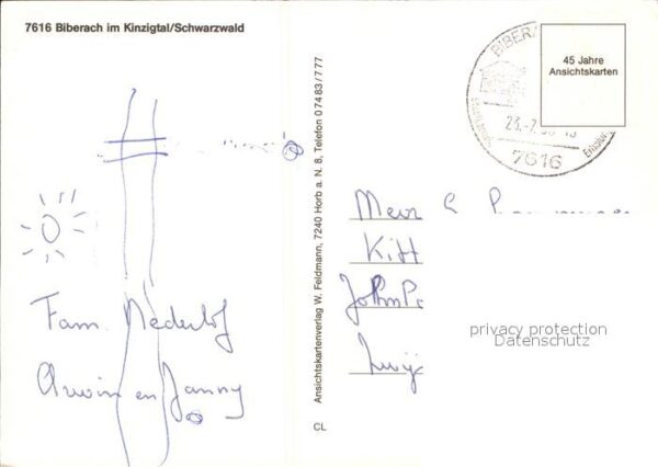 Biberach Baden im Kinzigtal Minigolf und Tracht – Bild 2