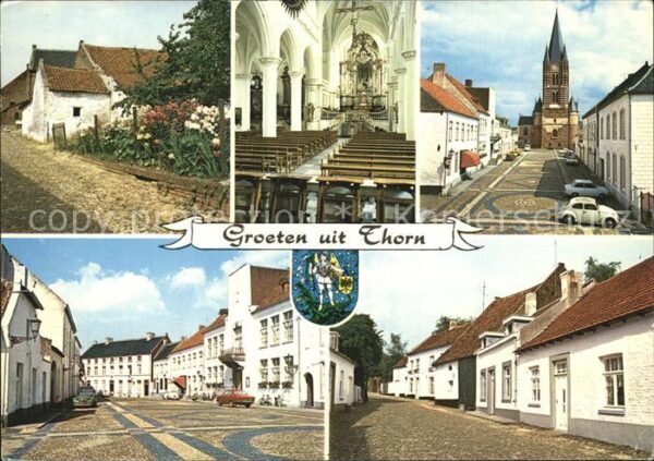 Thorn Limburg Ortspartien mit Kirche