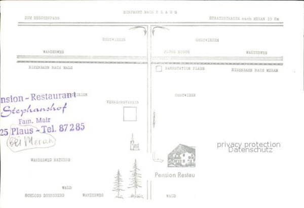Plaus Meran Pension Restaurant Stephans Hof – Bild 2