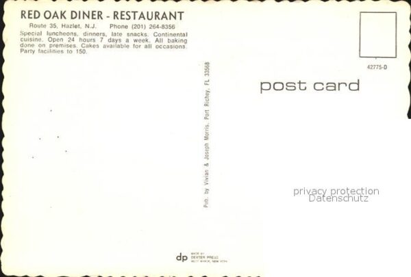 Hazlet Red Oak Diner Restaurant – Bild 2