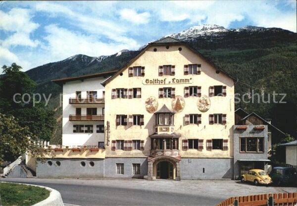 Tarrenz Gasthaus Lamm gegen Tschirgant