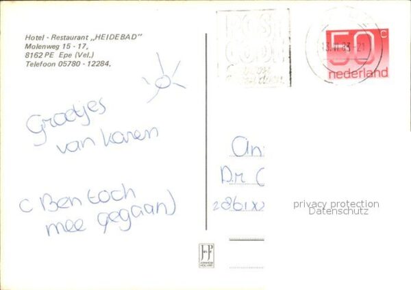 Epe Gelderland Hotel Restaurant Heidebad – Bild 2