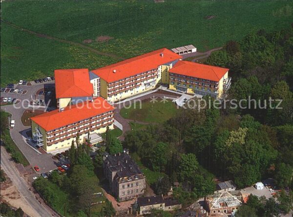 Naunhof Leipzig Fliegeraufnahme Sachsen-Klinik